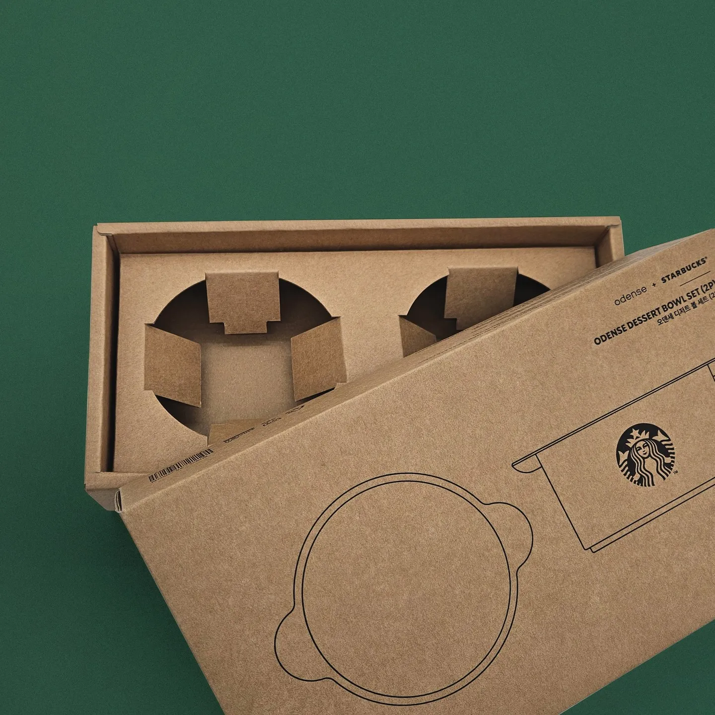 YARNNAKARN × STARBUCKS 크라프트 박스 4